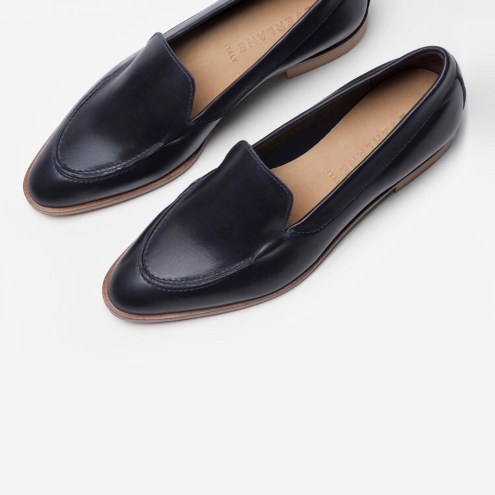 Everlane the Modern Loafer, midnight blue